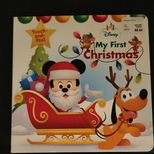 Disney My First Christmas Touch-and-Feel Book - Red and White